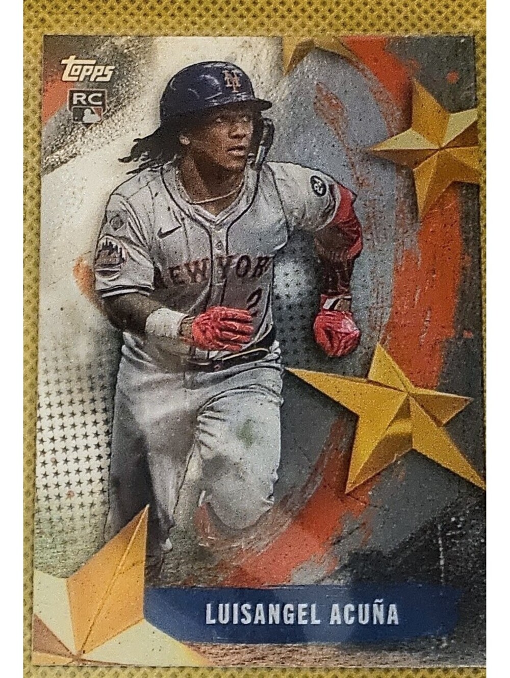 Luisangel Acuna RC Stars of MLB 2025 Topps Series 2 SMLB-47 New York Mets